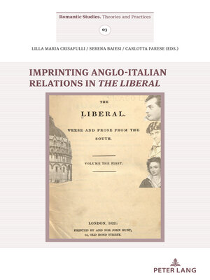 cover image of Imprinting Anglo- Italian Relations in the Liberal